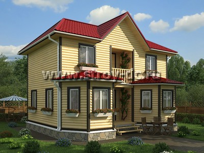 Проект одноэтажного дома из бруса - кв м. | gkhyarovoe.ru - проекты домов | Дзен
