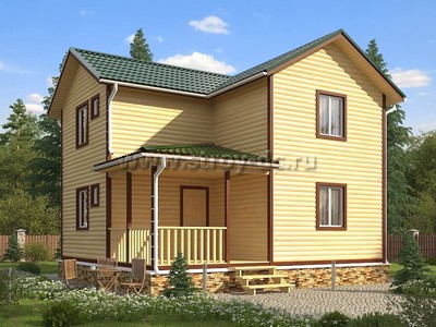 Каркасный дом под ключ - строительство в Воронеже | Цены на проекты