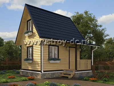 Проекты маленьких домов из дерева