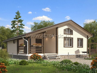 Построить небольшой дом от 50 до 70 кв.м — проекты с ценами